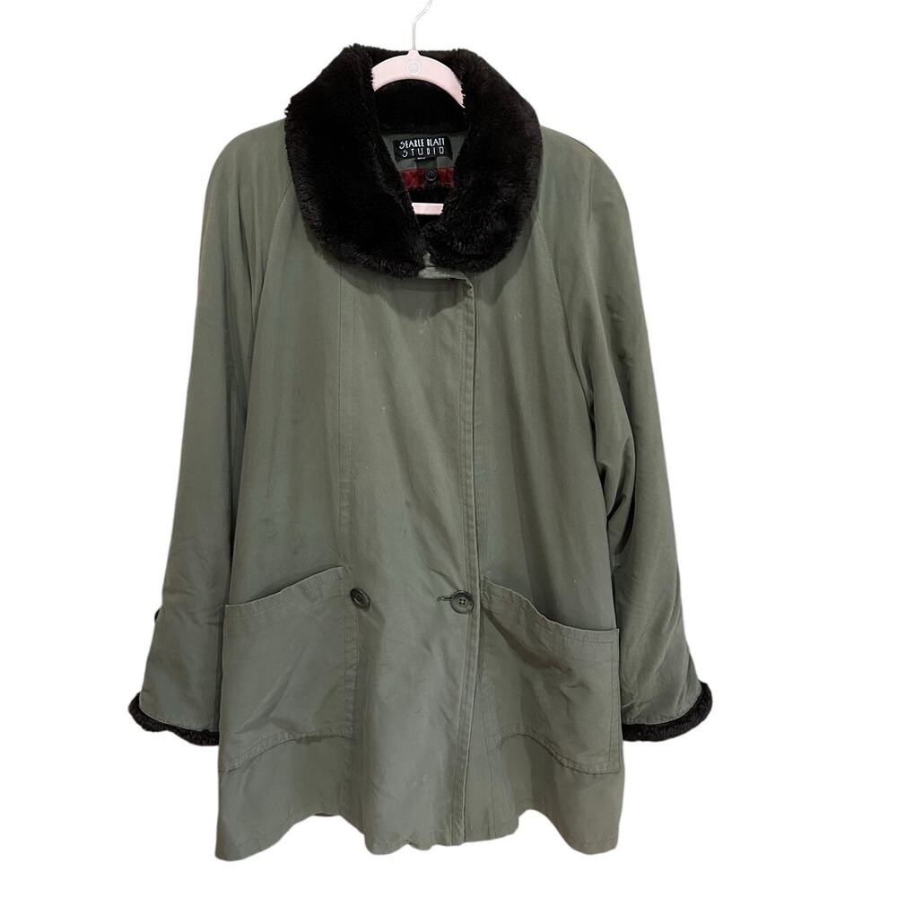 Vintage Searle Blatt Studio Trench W/ Detachable lining - Sz 6